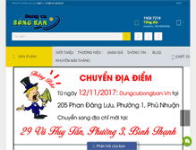 Tablet Screenshot of dungcubongban.vn